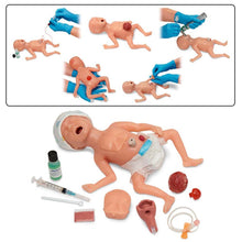 Erler Zimmer Neugeborenen-Simulator Micro-Premie mit Zubehör: Puppenbaby und Medizinbesteck