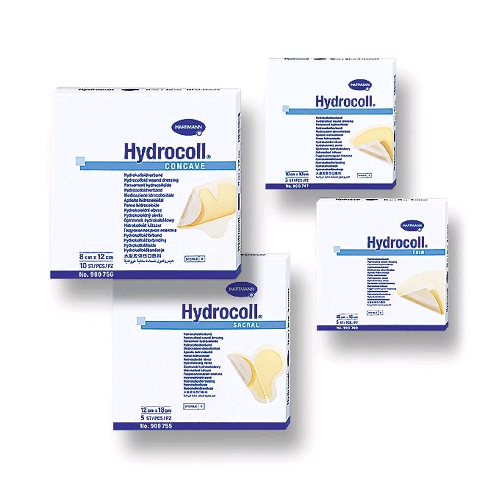 Hartmann Hydrocoll dünner steriler Wundverband, Packungen in verschiedenen Größen