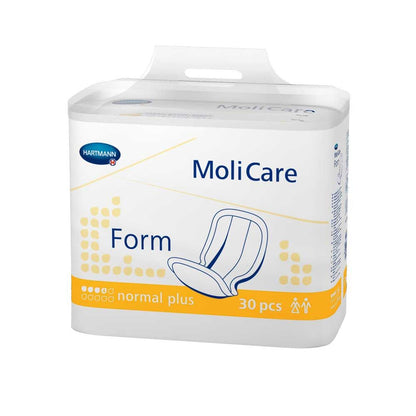 Inkontinenzvorlagen MoliCare Form „normal plus“, 30 Stk., mit Tragegriff
