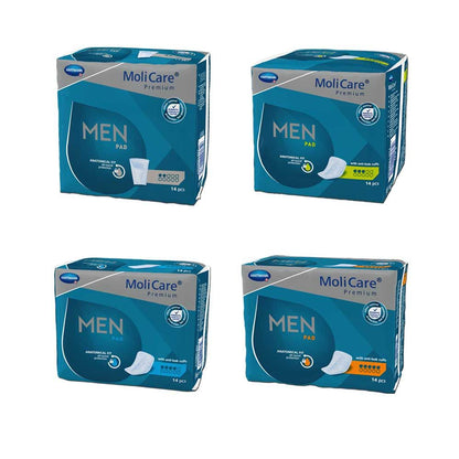 Inkontinenzeinlagen für Männer MoliCare Premium Men Pad, 14 Stück im Karton