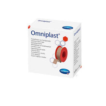 Hartmann Omniplast® Fixierpflaster-Packung mit roter Rollenabbildung
