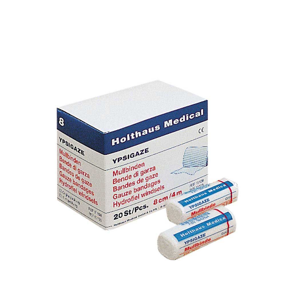 Holthaus Medical YPSIGAZE Mullbinde: Packung mit Mullbinden-Rollen, hydrophil