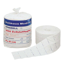 Holthaus Medical YPSIZELL Zellstofftupfer, weiße Tupfer 4x5 cm, im Bündel