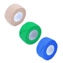 Kohäsives Fingertape, hellbeige mit Klebe-Kern, 2,5 cm x 4,5 m