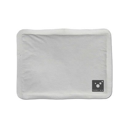 Selbstklebendes Thermo-Pad für Übungspuppen, rechteckig, hell, mit tee-uu Logo