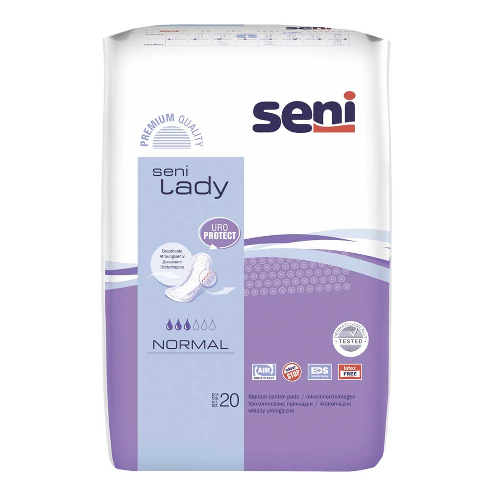 Seni Lady Inkontinenzeinlagen NORMAL, hellblaue Packung