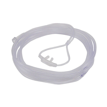Transparente Sauerstoffbrille mit Nasenkanülen und Schlauch, latexfrei