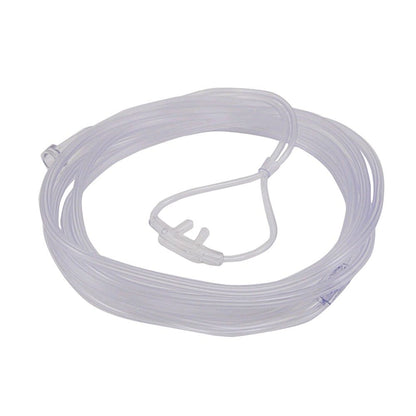 Sauerstoffbrille mit Schlauch, Ringform, Anschluss am Schlauch sichtbar