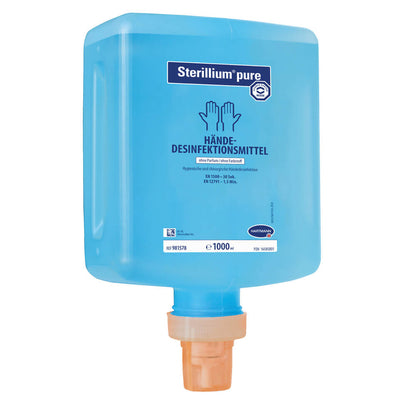 Sterillium® pure Händedesinfektionsmittel-Nachfüllung (1000 ml) mit Auslaufventil