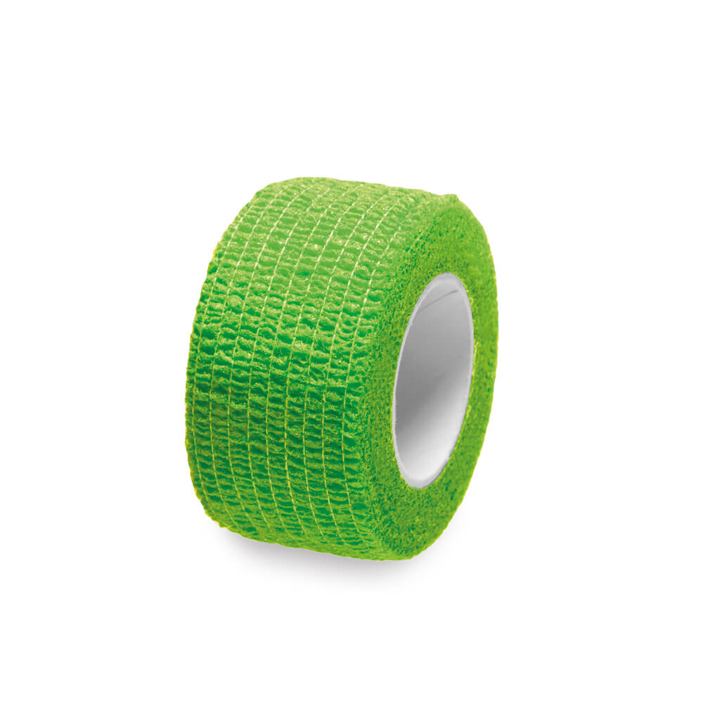 Selbsthaftender Pflasterverband Lifemed® Rolle, grün, selbstklebend