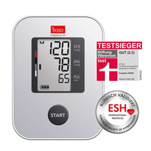 Oberarm-Blutdruckmessgerät boso medicus X mit Display und Start-Taste, weiß