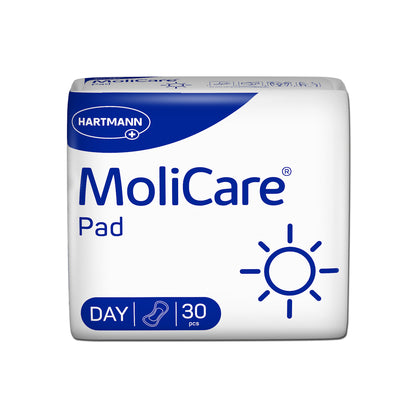 Inkontinenz-Pad MoliCare Day, 30 Stück, weiß-blau verpackt