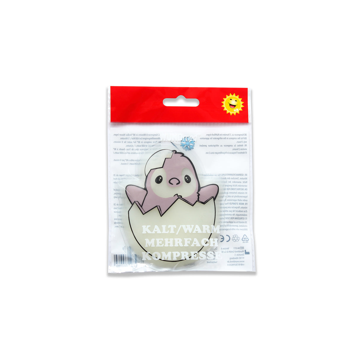 Kinder-Kalt-Warm-Kompressenpackung mit Pandabär-Motiv, WUNDmed®