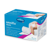 Hartmann Omnifix® elastisches Fixiervlies, 10 cm x 5 m, Verpackung mit gerollter Binde
