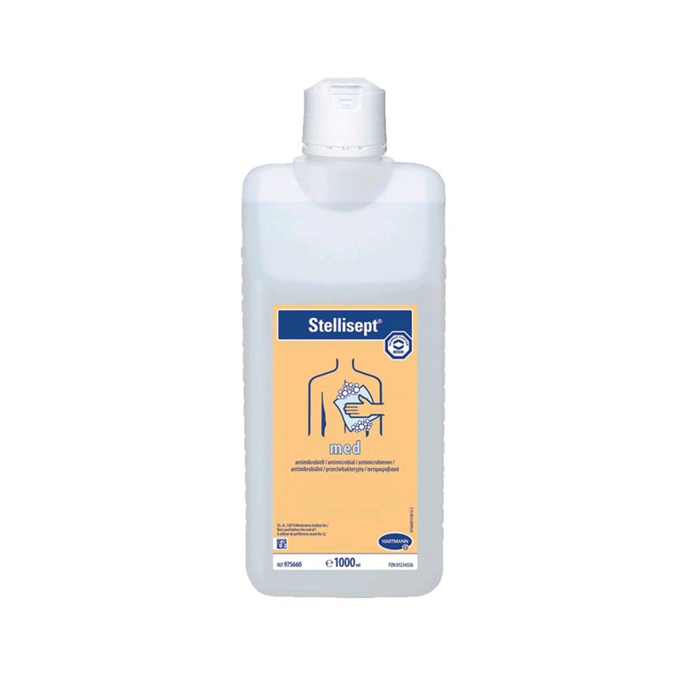 Antimikrobielle Waschlotion Stellisept med von Bode, 1000 ml Flasche