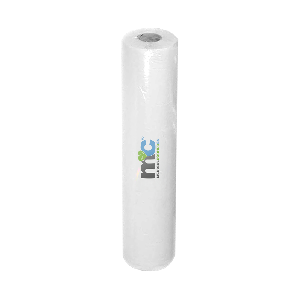 MC24® Ärztekrepp-Rolle, perforiert, zweilagig, weiß (59×50 m)