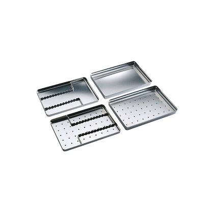 Edelstahl-Deckel für Normtray, gelocht und ungelocht, mehrteilig