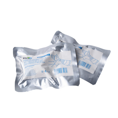 Schwarzer Castverband in mehreren Beutelverpackungen