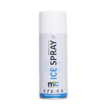 MC24 Ice Spray Kältespray-Dose mit weißem Sprühkopf und blauem Etikett, 400 ml