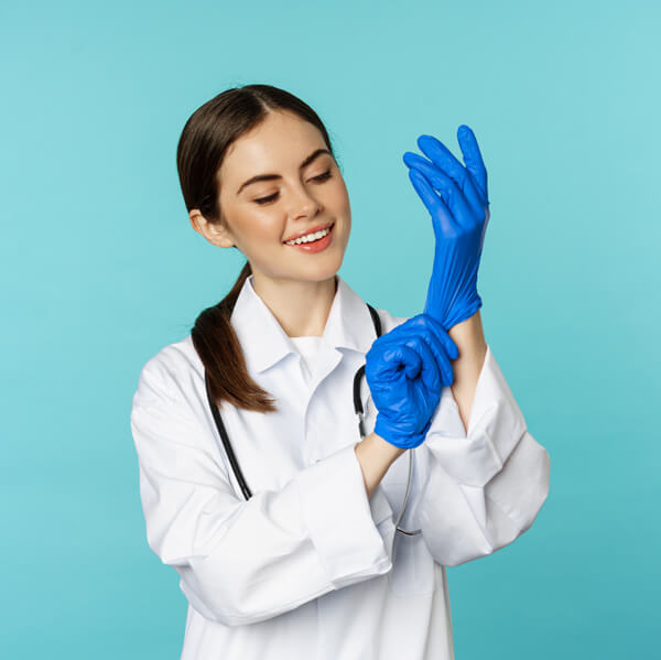 guantes de un solo uso de látex, vinilo, nitrilo, polietileno o algodón aquí, en la tienda online