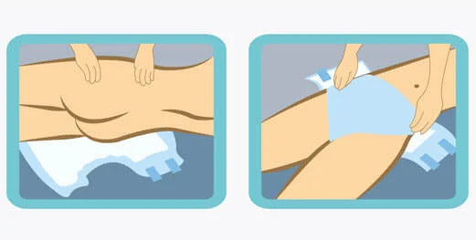 Cómo poner correctamente pañales para adultos