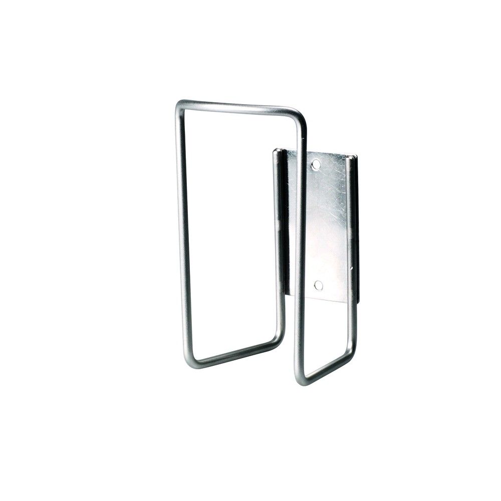 Una vista detallada del soporte de pared schülke para dispensadores de toallitas