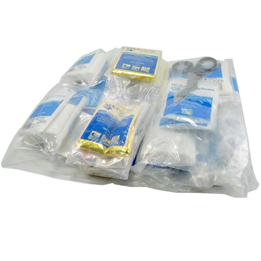 un kit de recarga para un botiquín de primeros auxilios