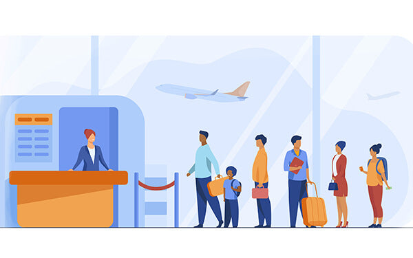 Illustration d’un aéroport